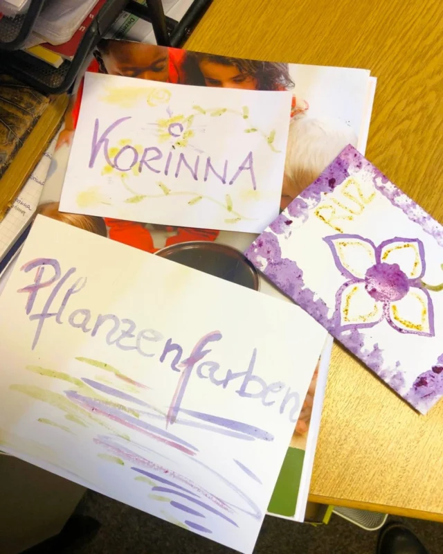Malen mit Pflanzenfarben 🎨🌺

Hier sind noch zwei Fotos vom Lernort Huntlosen von der Vorbereitung für den nächsten Workshop. 😊

#ruzhollen #lernorthuntlosen #umweltzentrumhollen